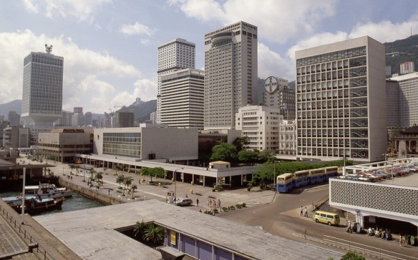 Hong Kong City Hall in 1970's